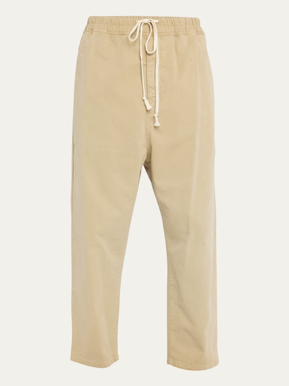 Nili Lotan Walker Khaki Drawstring Trousers Sz L Tan - Picture 10 of 13